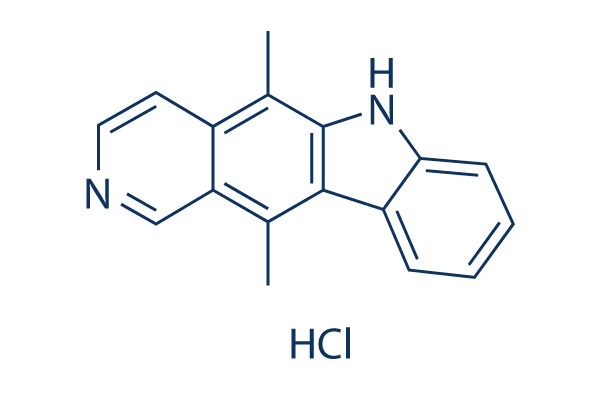 Ellipticine hydrochloride化学構造