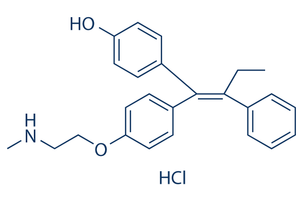 Endoxifen HCl化学構造