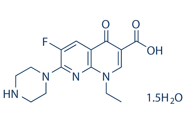 Enoxacin Sesquihydrate化学構造