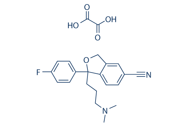 Escitalopram Oxalate化学構造