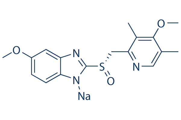 Esomeprazole sodium化学構造