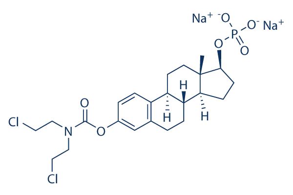 Estramustine phosphate sodium化学構造