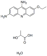 Ethacridine lactate monohydrate化学構造