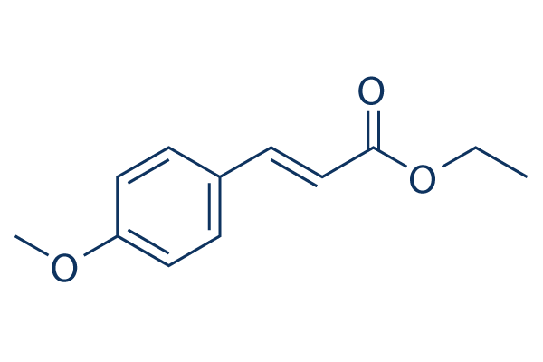 Ethyl 4-Methoxycinnamate化学構造