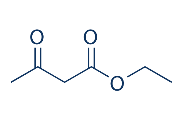 Ethyl acetoacetate化学構造