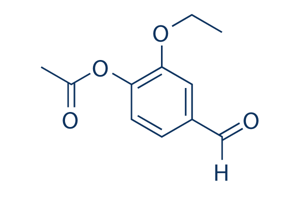 Ethyl vanillin acetate化学構造