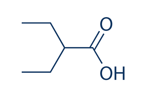2-Ethylbutyric Acid化学構造