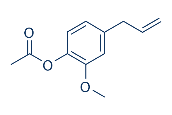Eugenyl acetate化学構造