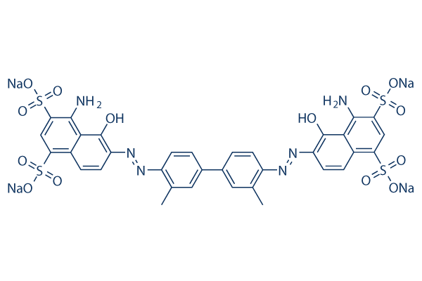Evans Blue化学構造