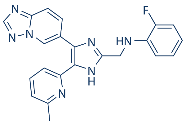 Vactosertib (TEW-7197)化学構造
