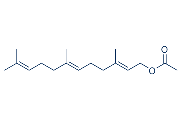 Farnesyl Acetate (mixture of isomers)化学構造
