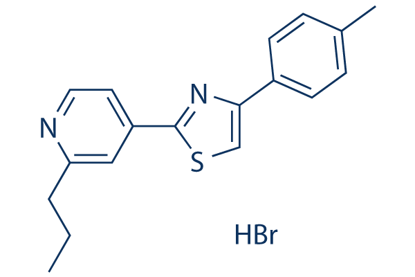 Fatostatin HBr化学構造