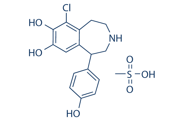 Fenoldopam mesylate化学構造