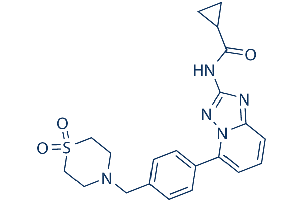 Filgotinib (GLPG0634)化学構造