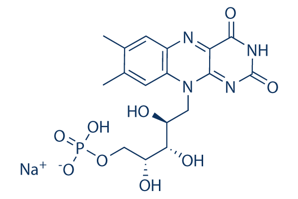Riboflavin phosphate sodium化学構造