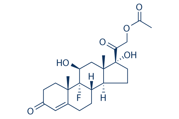 Fludrocortisone acetate化学構造