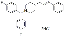 Flunarizine 2HCl化学構造
