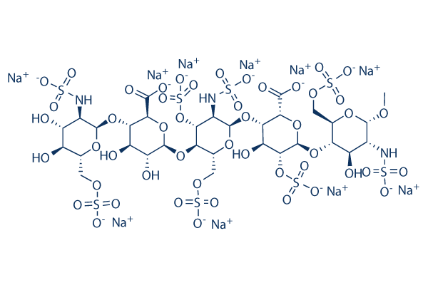 Fondaparinux Sodium (Org 31540)化学構造