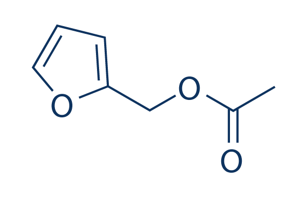 Furfuryl acetate化学構造