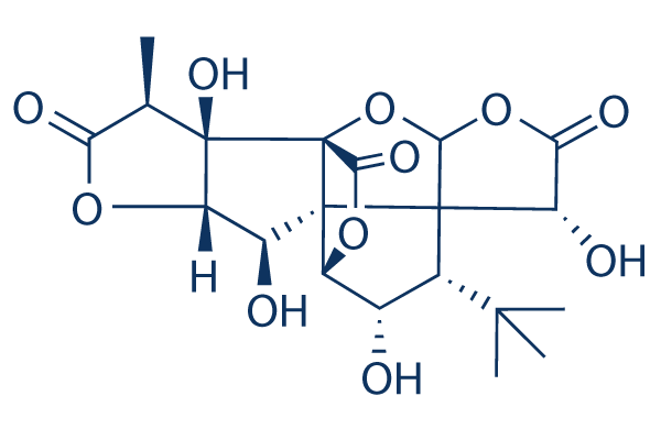 Ginkgolide C化学構造