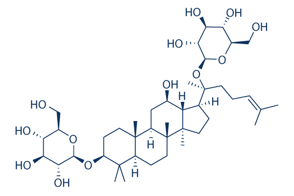 Ginsenoside F2化学構造