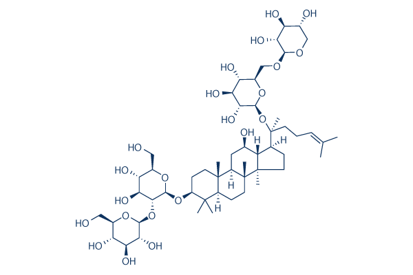 Ginsenoside Rb3化学構造