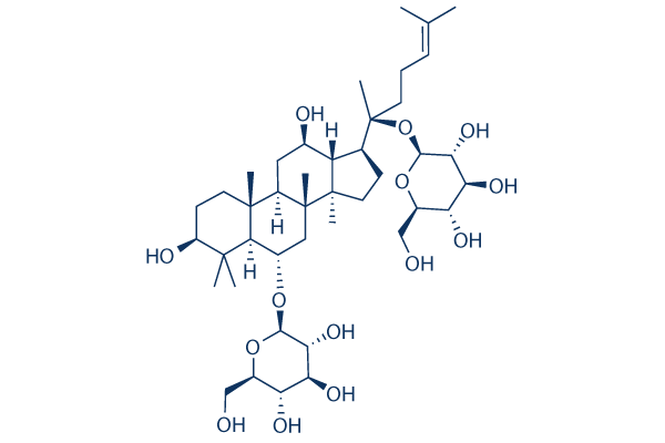 Ginsenoside Rg1化学構造