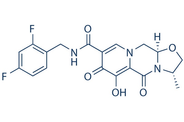 Cabotegravir (GSK1265744)化学構造