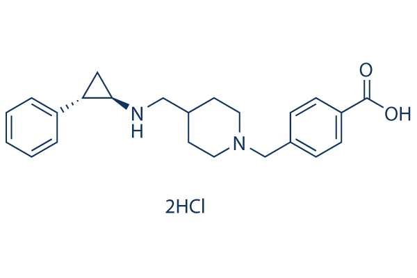 GSK2879552 2HCl化学構造