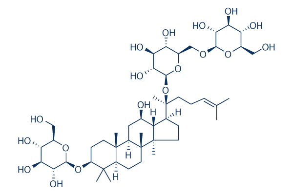 Gypenoside XVII化学構造
