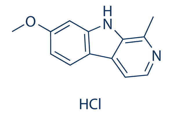 Harmine hydrochloride化学構造