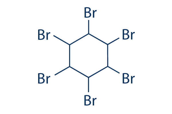 1,2,3,4,5,6-Hexabromocyclohexane化学構造