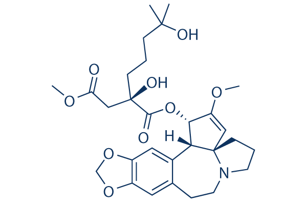 Homoharringtonine (HHT)化学構造