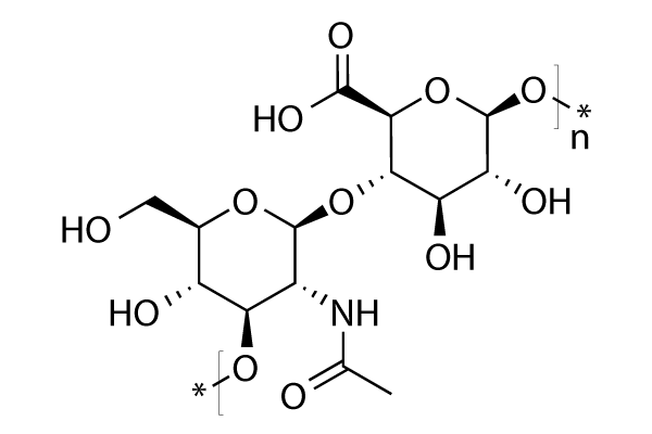 Hyaluronic acid (Hyaluronan)化学構造