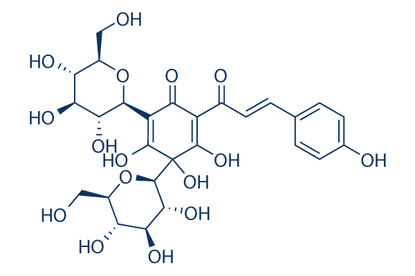 Hydroxy safflor yellow A化学構造