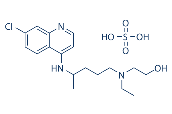 Hydroxychloroquine Sulfate (NSC 4375)化学構造
