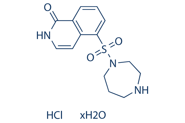 Hydroxyfasudil HCl化学構造