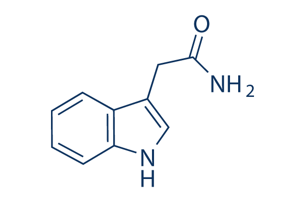 Indole-3-acetamide化学構造