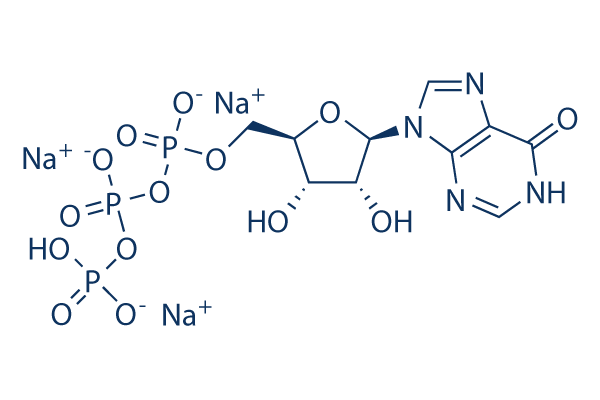 Inosine 5′-triphosphate trisodium salt化学構造