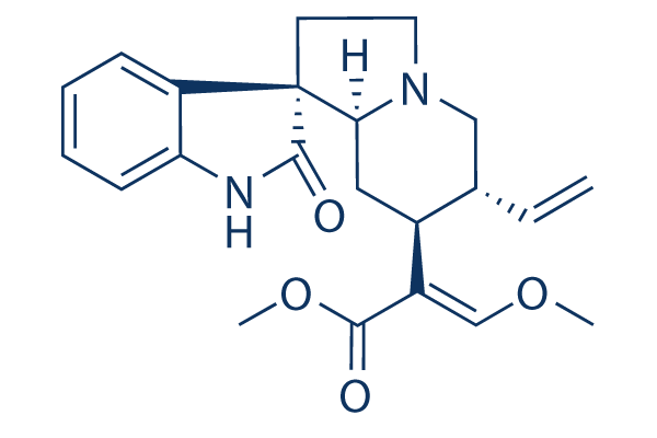 Isocorynoxeine化学構造