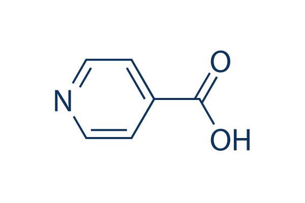 Isonicotinic acid化学構造
