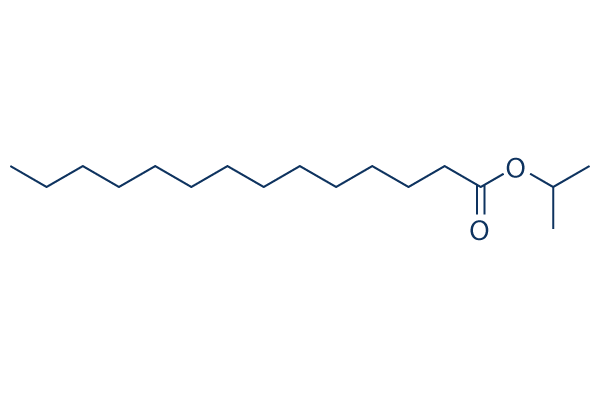 Isopropyl myristate化学構造