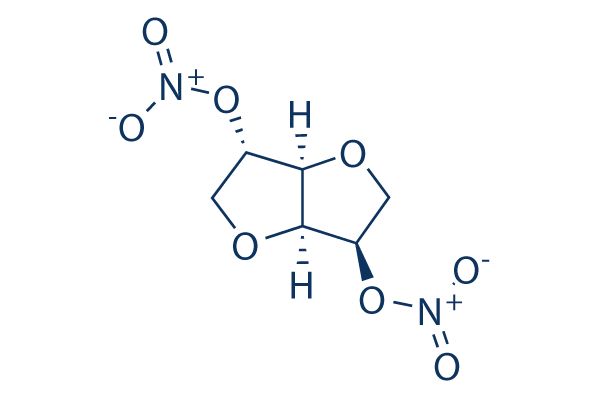 Isosorbide dinitrate化学構造