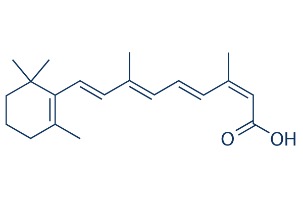 Isotretinoin (13-cis retinoic acid)化学構造