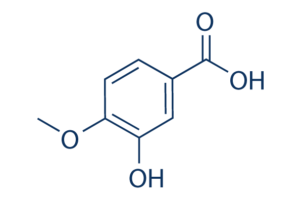 Isovanillic acid化学構造