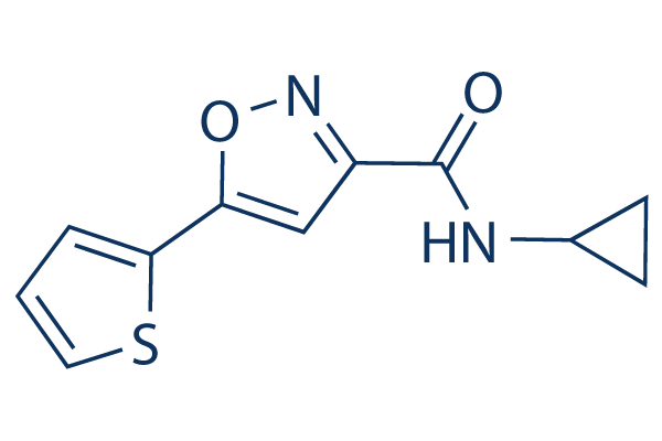Isoxazole 9 (ISX-9)化学構造