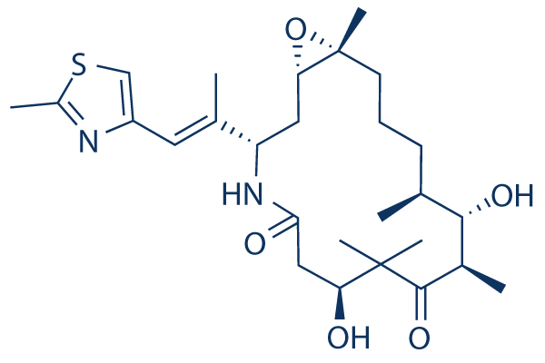 Ixabepilone化学構造