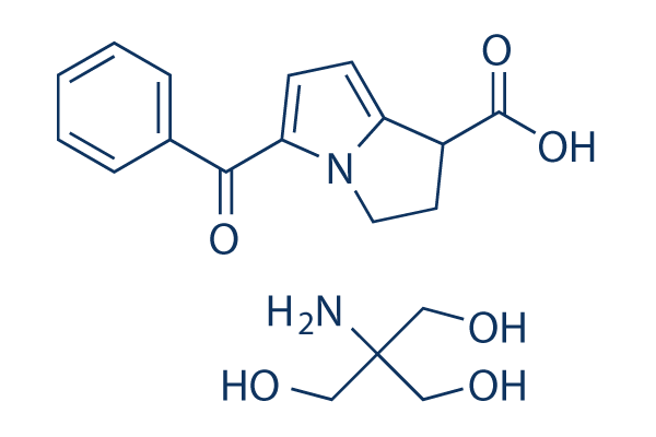 Ketorolac tromethamine salt化学構造
