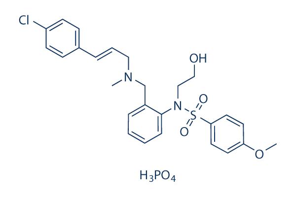 KN-93 Phosphate化学構造
