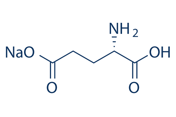 L-Glutamic acid monosodium salt化学構造